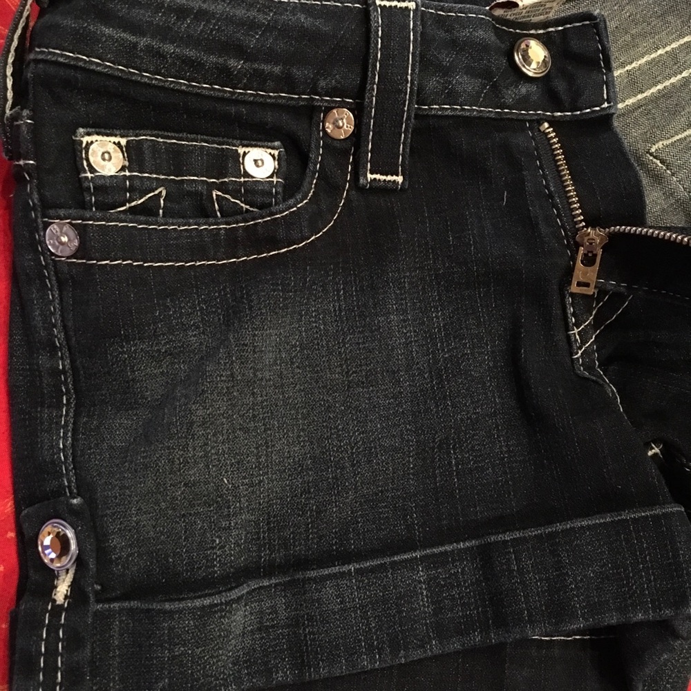 True religion jeans , on both sides Swarovski crystal - Picture 5 of 8
